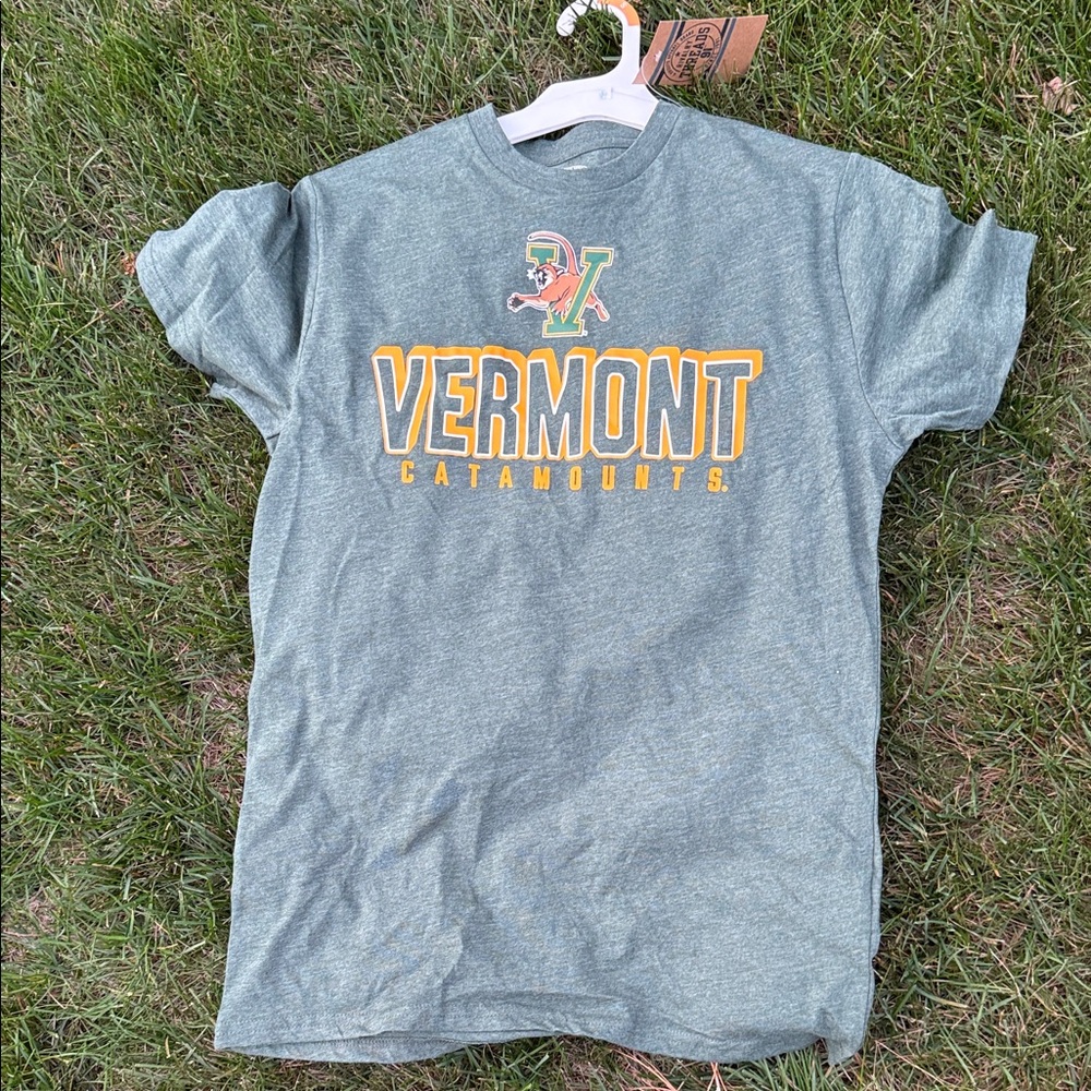 Rivalry Threads Green Vermont Catamounts Tee
